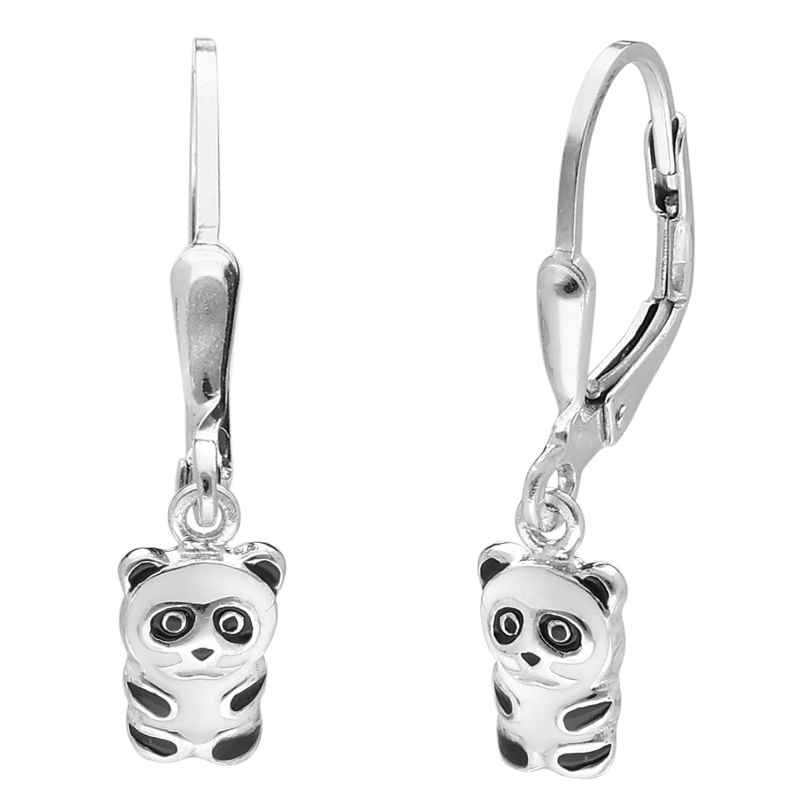 trendor 41596 Children's Earrings for Girls Silver 925 Panda Bear 4260769415965