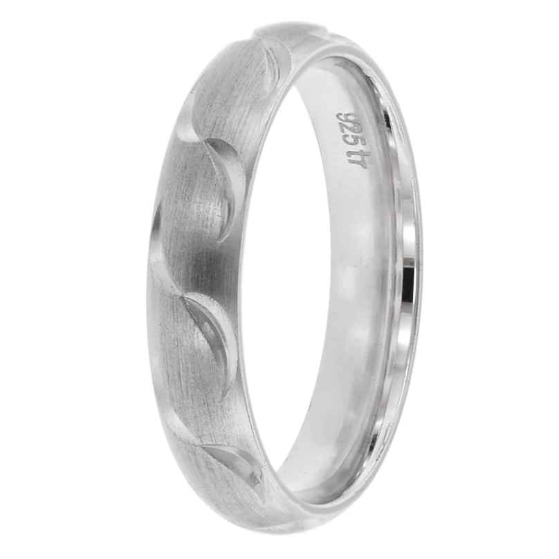 trendor 65250 Silver Women's Ring width 4 mm