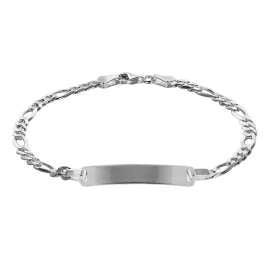 trendor 88650 Engraving Bracelet For Young People 925 Sterling Silver 19 cm