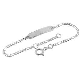 trendor 39507 Engraving Bracelet for Babies and Toddlers 925 Silver 14 cm