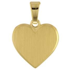 trendor 41200 Girl Engraving Pendant Gold Plated Silver 925 Heart with Name