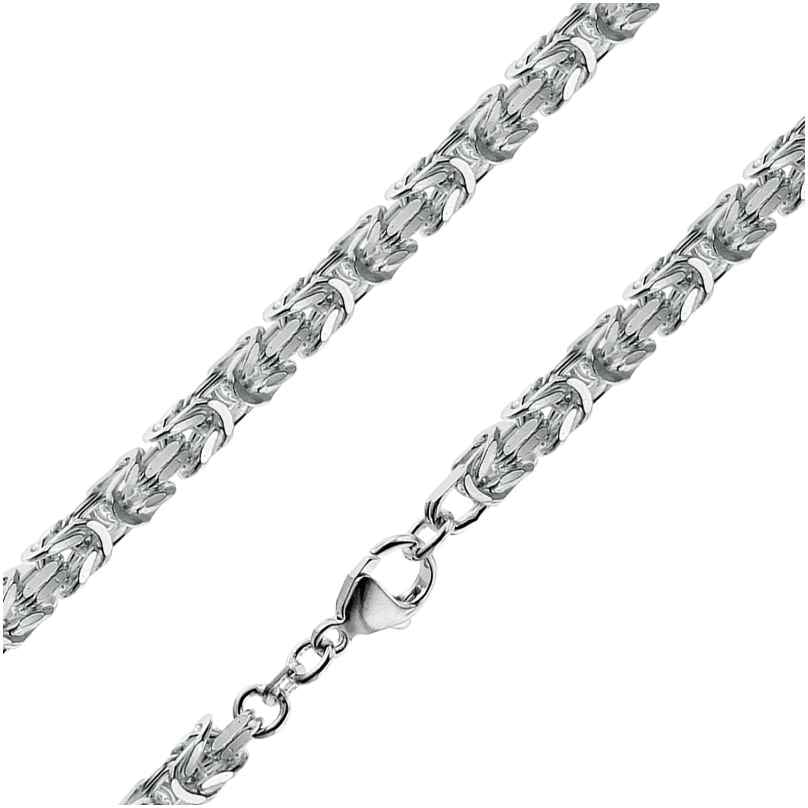 trendor 08856 Halskette für Herren 925 Sterlingsilber Königskette 4,3 mm