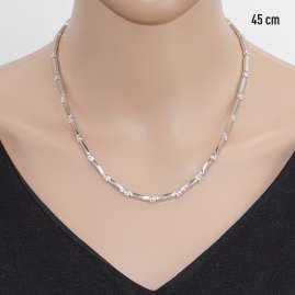 trendor 75584 Damen-Halskette Silber 925 Zirkonia Collier