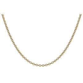 trendor 72047 Necklace For Ladies and Gents Gold 333 Anchor Chain 1,5 mm