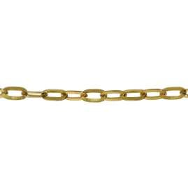 trendor 73815 Necklace for Women Gold 333 (8 carat) Anchor Flat 1.1 mm