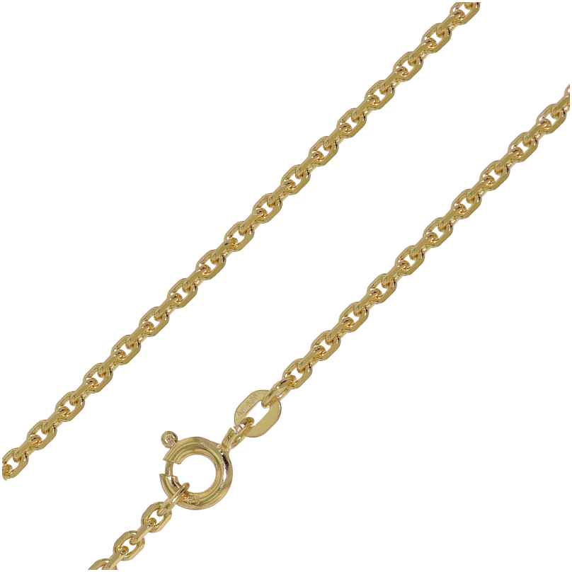 trendor 75190 Halskette für Anhänger 14 Karat Gold 585 Ankerkette 1,9 mm
