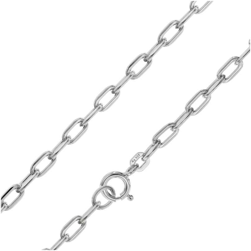 trendor 41892 Halskette für große Anhänger 925 Silber Weitanker Breite 3,9 mm