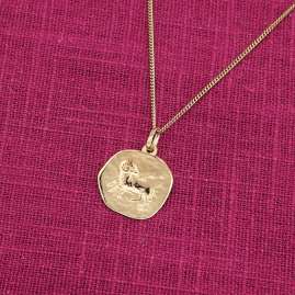 trendor 41920-04 Halskette mit Sternzeichen Widder Gold 333/8K Ø 16 mm