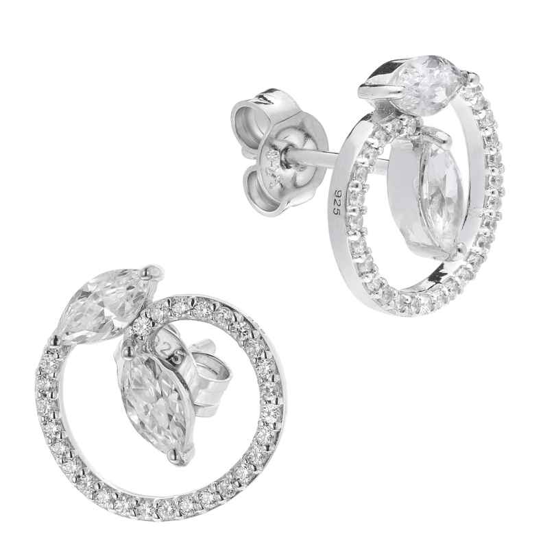 trendor 15148 Silver Stud Earrings for Women 4262408151487