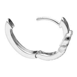 trendor 15150 Women's Hoop Earrings 925 Silver