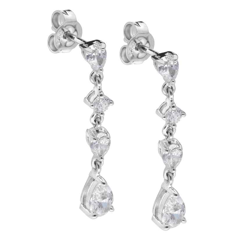 trendor 15152 Women's Drop Earrings 925 Silver 4262408151524