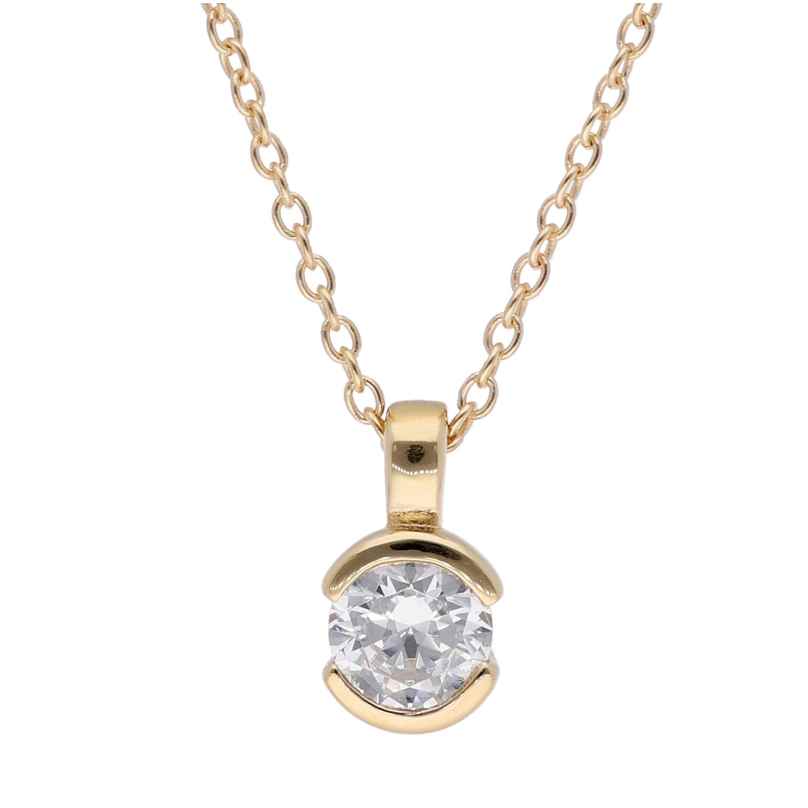 trendor 15164 Women's Necklace Gold-Plated Silver 4262408151647