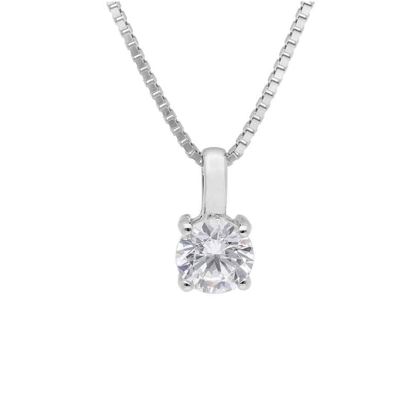 trendor 15182 Women's Necklace with 333/8K White Gold Pendant