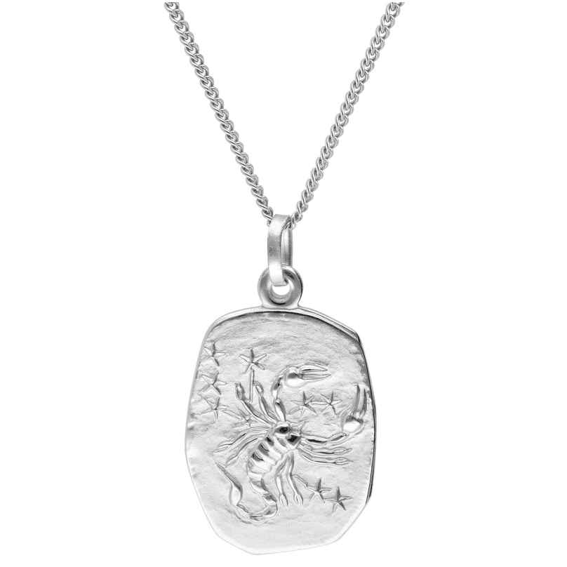 trendor 15330-11 Zodiac Scorpio Necklace Silver 925
