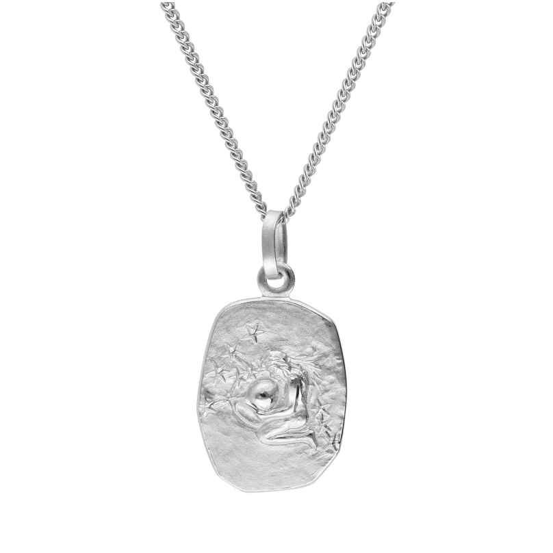 trendor 15310-02 Aquarius Zodiac Necklace Silver 925