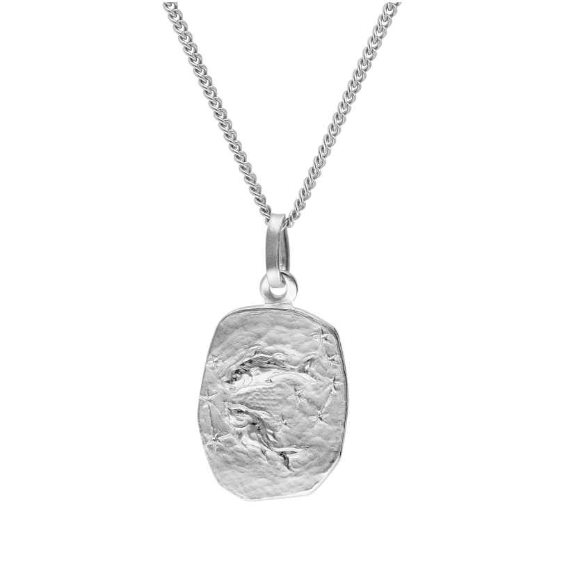 trendor 15310-03 Pisces Zodiac Necklace Silver 925