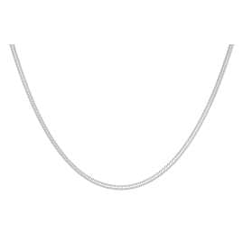 trendor 15490 Women's Necklace for Pendants Silver 925 Two-Row Chain