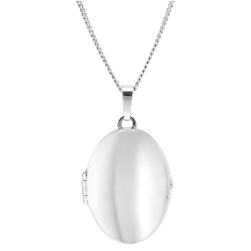 trendor 15545 Women's Locket Necklace Silver 925