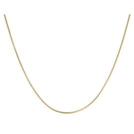 trendor 15668 Fine Snake Chain 333 Gold Necklace Width 0.8 mm