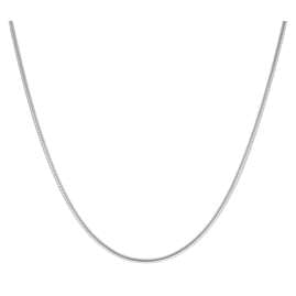 trendor 15685 Fine Snake Chain Women's Necklace 925 Silver 1.1 mm