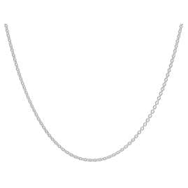 trendor 15700 Fine Anchor Chain Necklace 925 Silver 1.1 mm