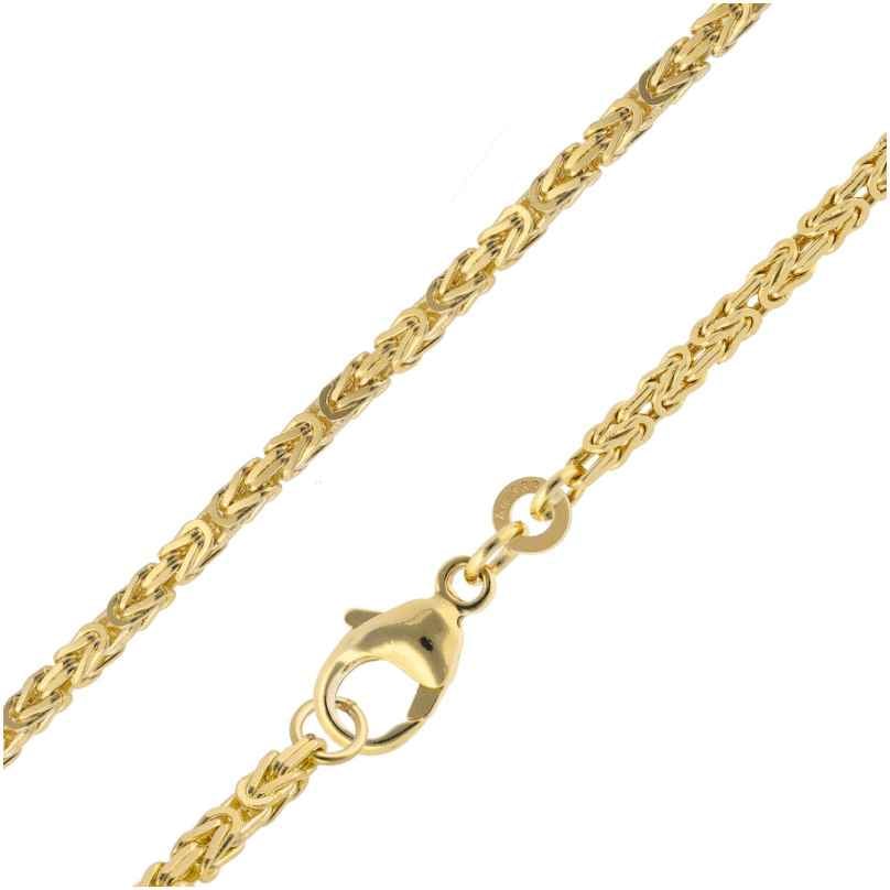 trendor 15720 Byzantine Chain Necklace Gold 333 / 8K Width 1.8 mm