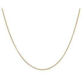 trendor 15766 Feine Ankerkette 18 Karat Gold 750 Halskette Breite 1,1 mm