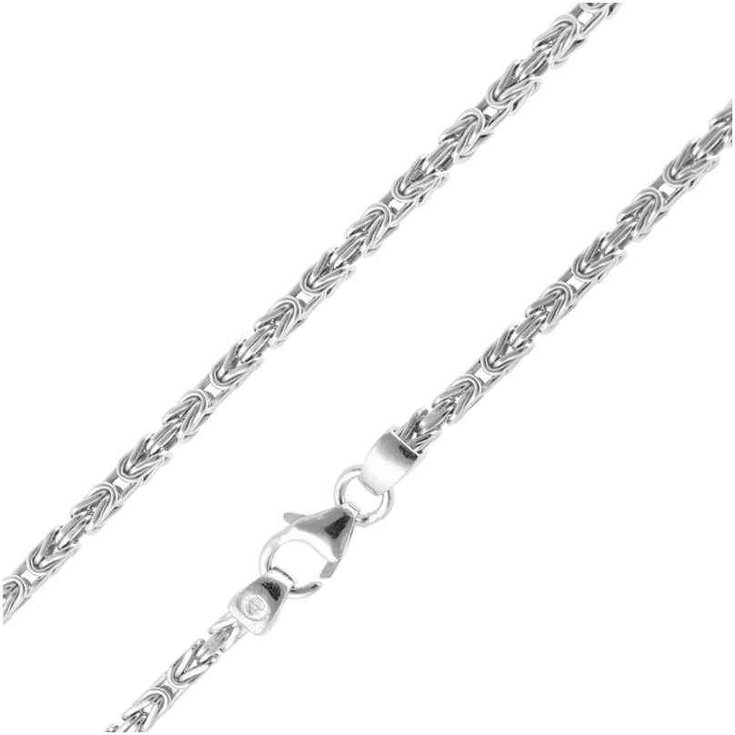 trendor 15775 Byzantine Chain 925 Silver Necklace Width 2.0 mm