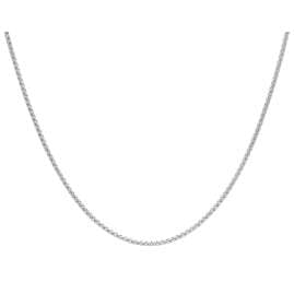 trendor 15785 Halskette Venezia Halbrund 925 Silber Breite 1,5 mm