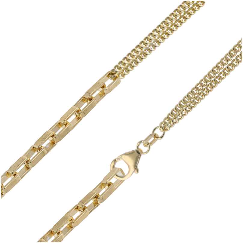 trendor 15873 Women's Necklace Gold-Plated 925 Silver Fantasy Chain 4262408158738