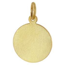 trendor 68195 Kid's Guardian Angel Pendant Gold 333 With Gold-Plated Necklace