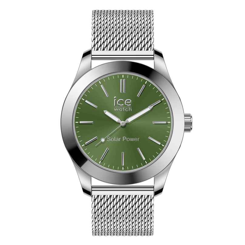 Ice-Watch 023796 Herrenuhr ICE Steel Solar M Grün 4895173335327