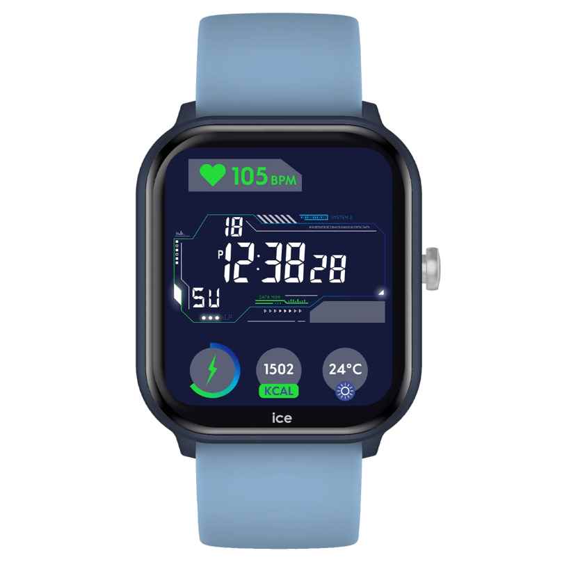 Ice-Watch 024296 Kinder-Smartwatch ICE Smart Junior 3.0 Hellblau/Blau 4895173338427