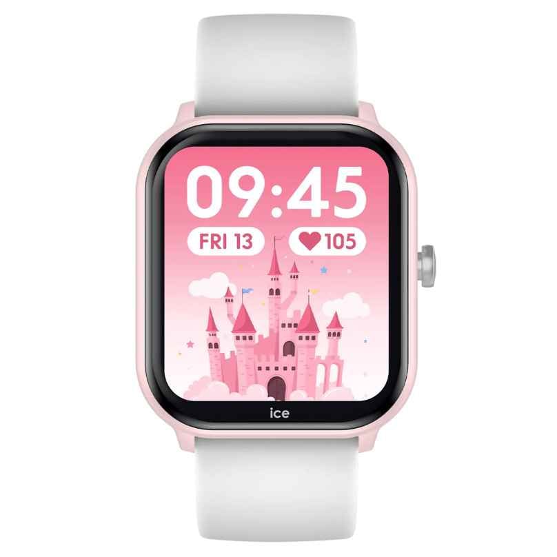 Ice-Watch 024297 Smartwatch für Kinder ICE Smart Junior 3.0 Weiß/Rosa 4895173338434