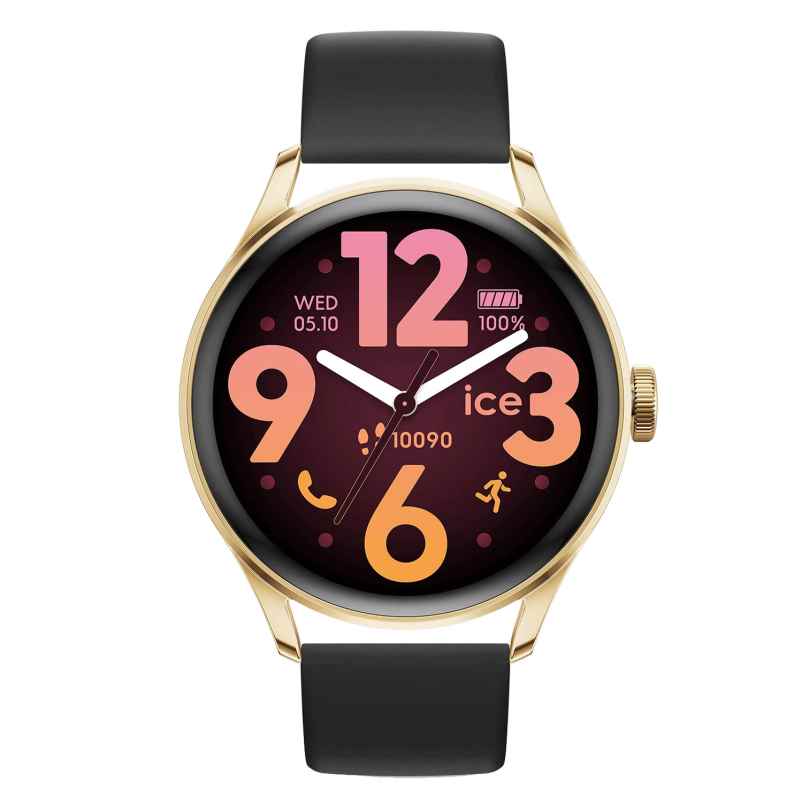 Ice-Watch 025106 Smartwatch ICE Smart 3.0 Round Gold Tone/Black 4895173344954
