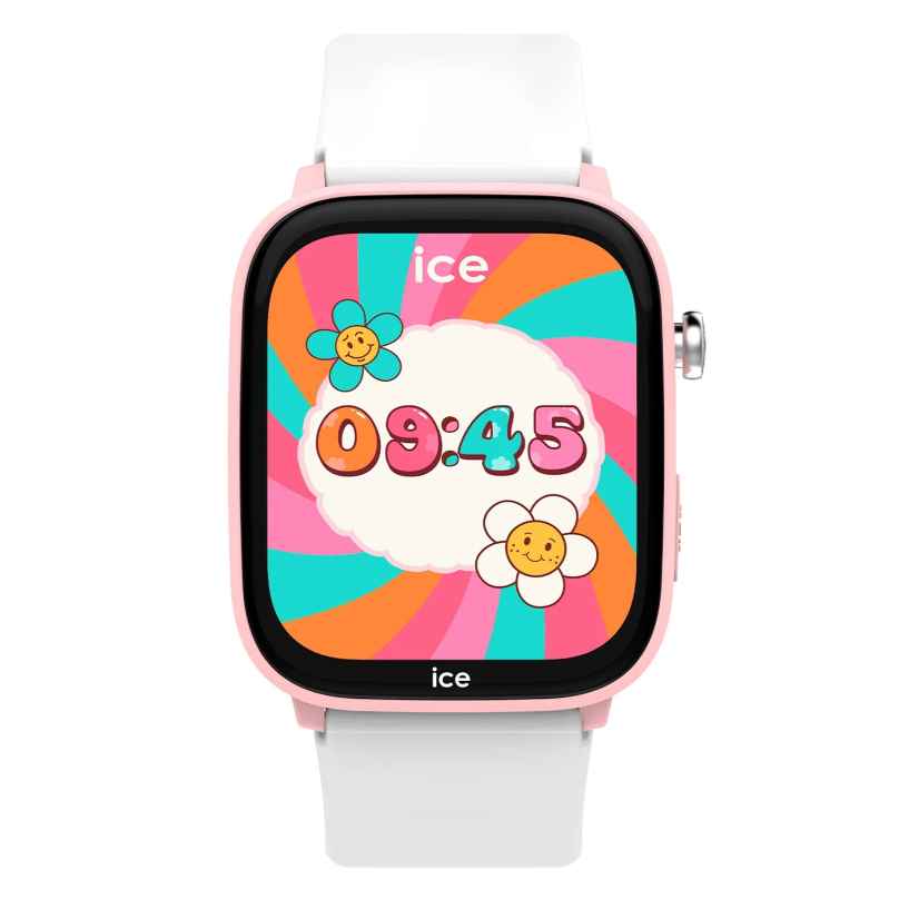 Ice-Watch 025681 Kinder-Smartwatch ICE Smart Junior Find Hub Weiß/Rosa 4895173348716