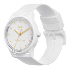 Ice-Watch 020301 Wristwatch ICE Solar Power S White/Gold