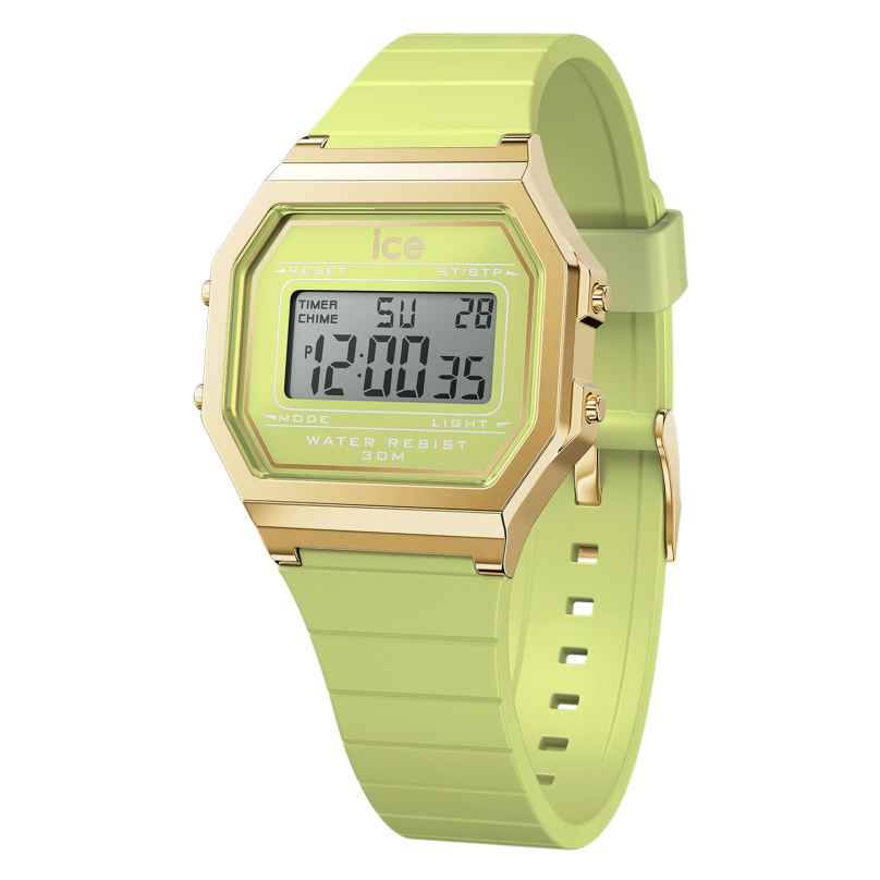 Ice-Watch 022059 Armbanduhr ICE Digit Retro Daiquiri Green S 4895173318283