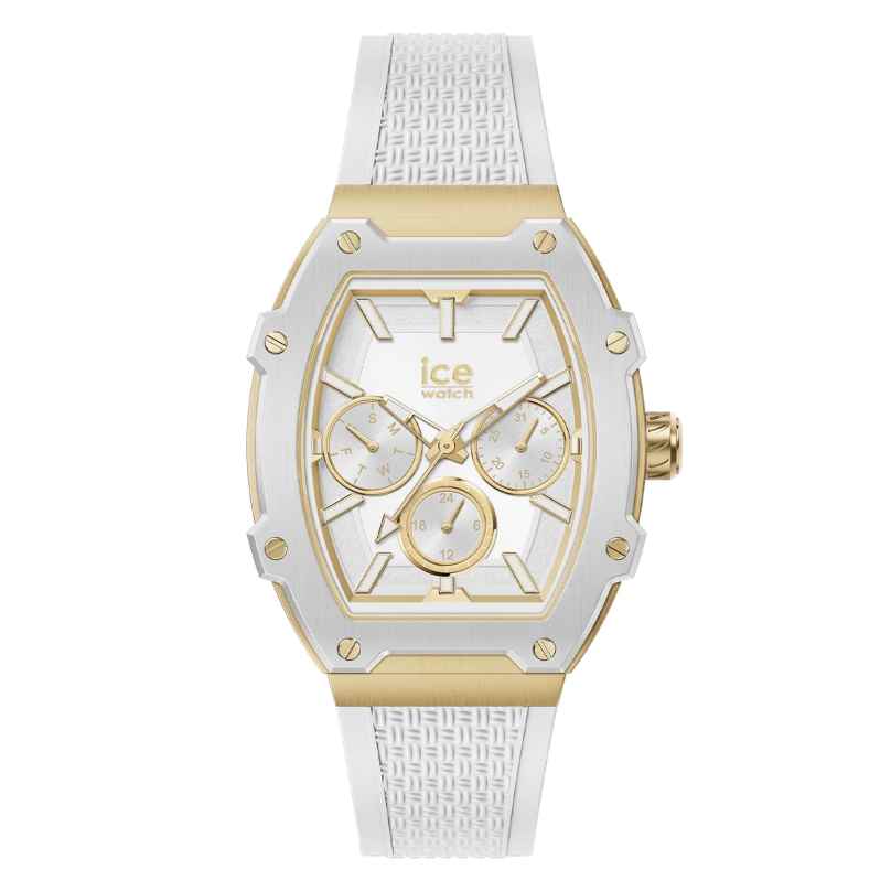 Ice-Watch 022871 Unisex Watch Multifunction ICE Boliday S White Gold Tone 4895173327735
