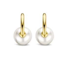 Ti Sento 7850PW Damen-Ohrringe Creolen mit weißen Perlen