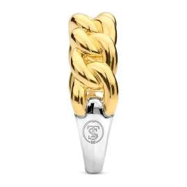 Ti Sento 12209SY Women's Chain Ring Gold-Plated Silver
