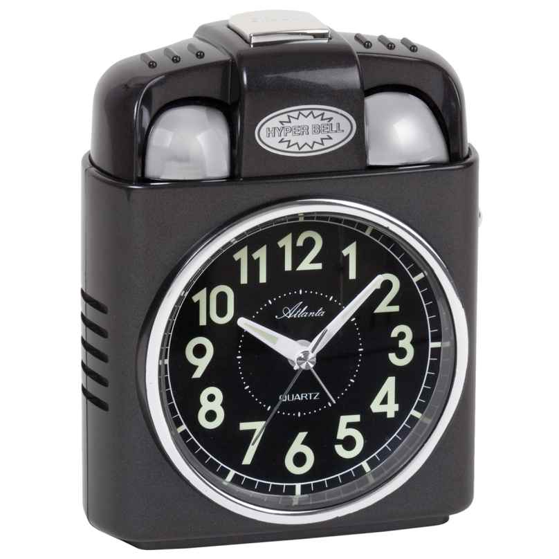 Atlanta 1947/4 Quartz Alarm Clock Extra Loud 4026934194741