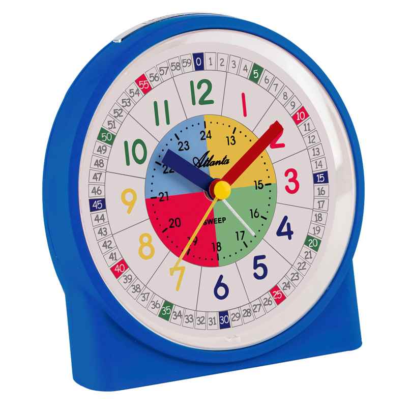 Atlanta 2125/15 Children's Alarm Clock Blue 4026934212544