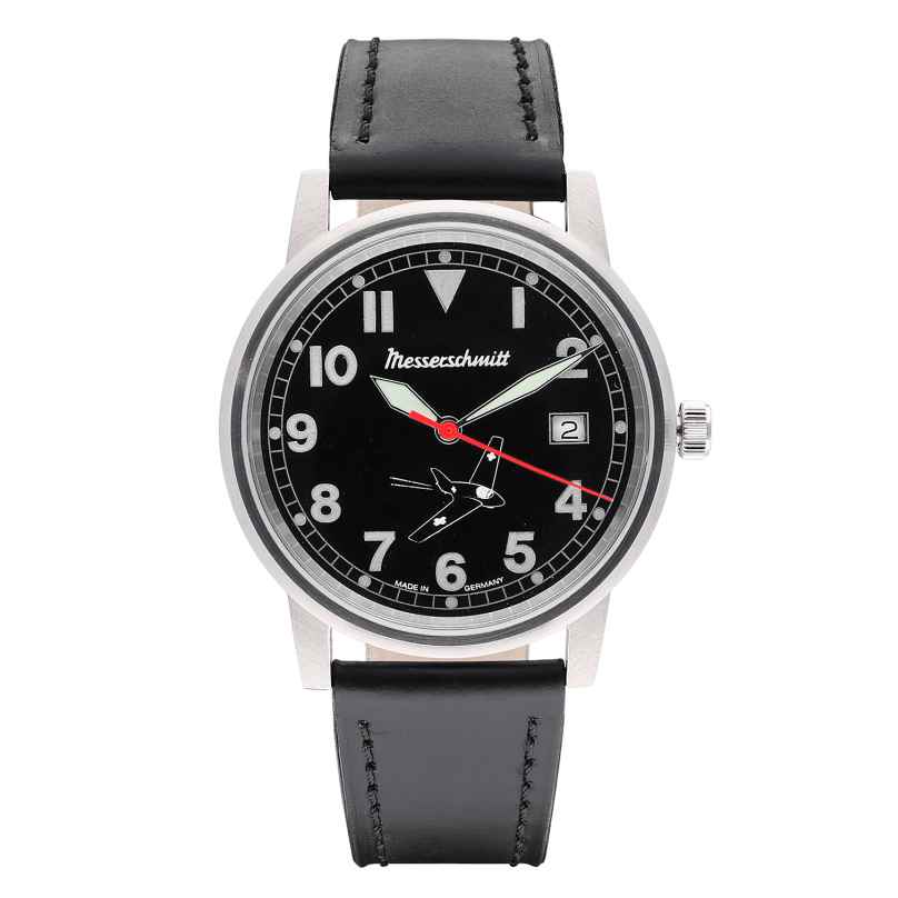 Messerschmitt ME163-80-6 Herren-Fliegeruhr Komet 163 Schwarz 4260186269875