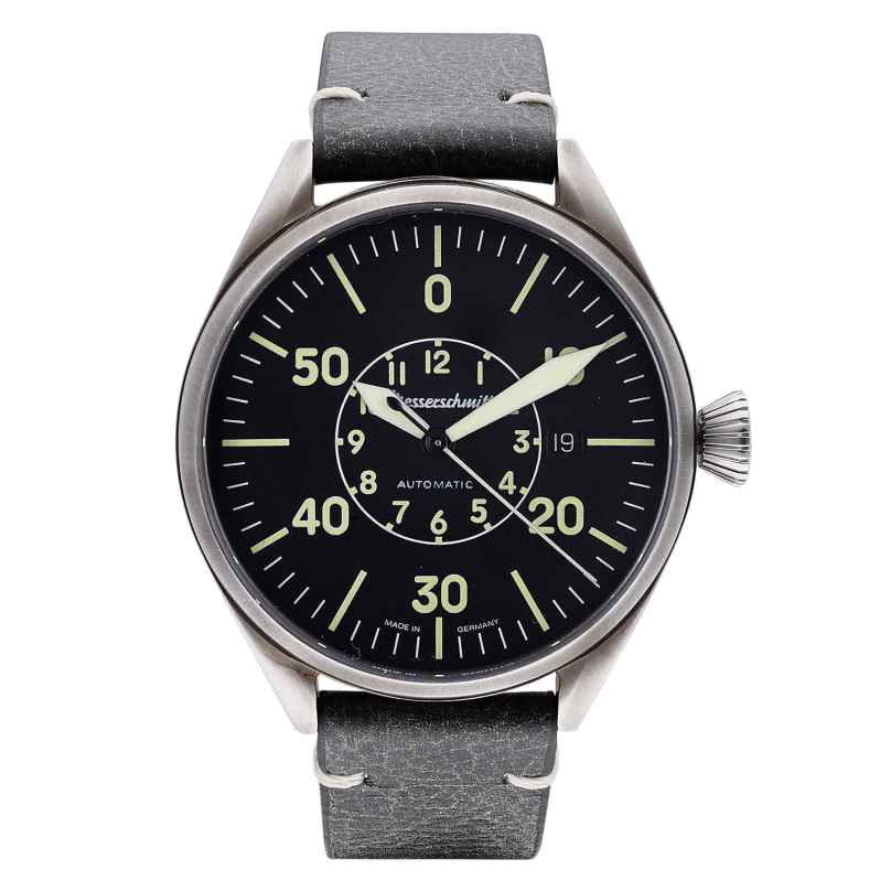 Messerschmitt ME-7H148 Herrenuhr Automatik für Flieger Vintage 4262436845211