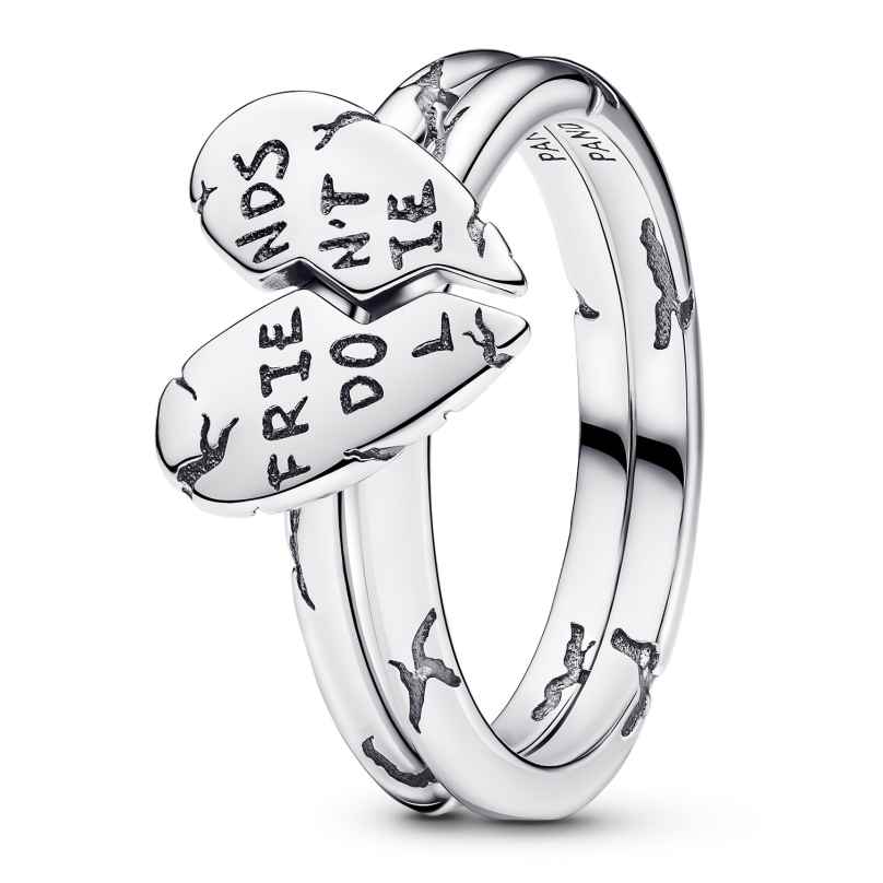 Pandora 193575C00 Damen-Ring Stranger Things Freunde Lügen Nicht