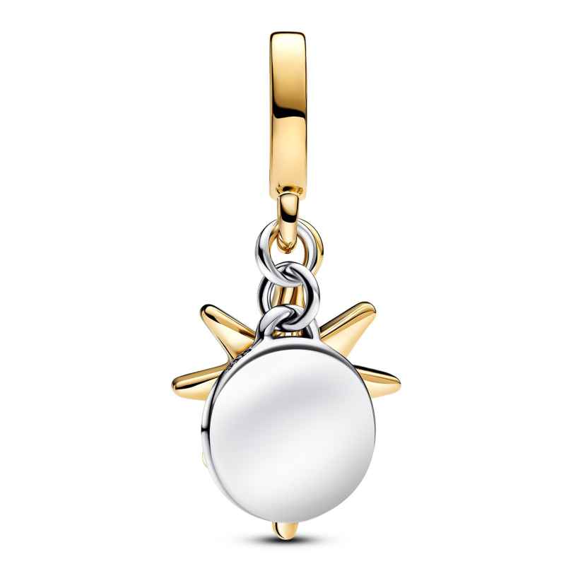 Pandora Charm-Anhänger Nordstern Zweifarbig 763588C01