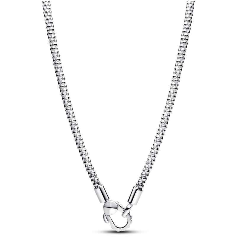 Pandora 393682C00 Women's Necklace Silver Studded Chain