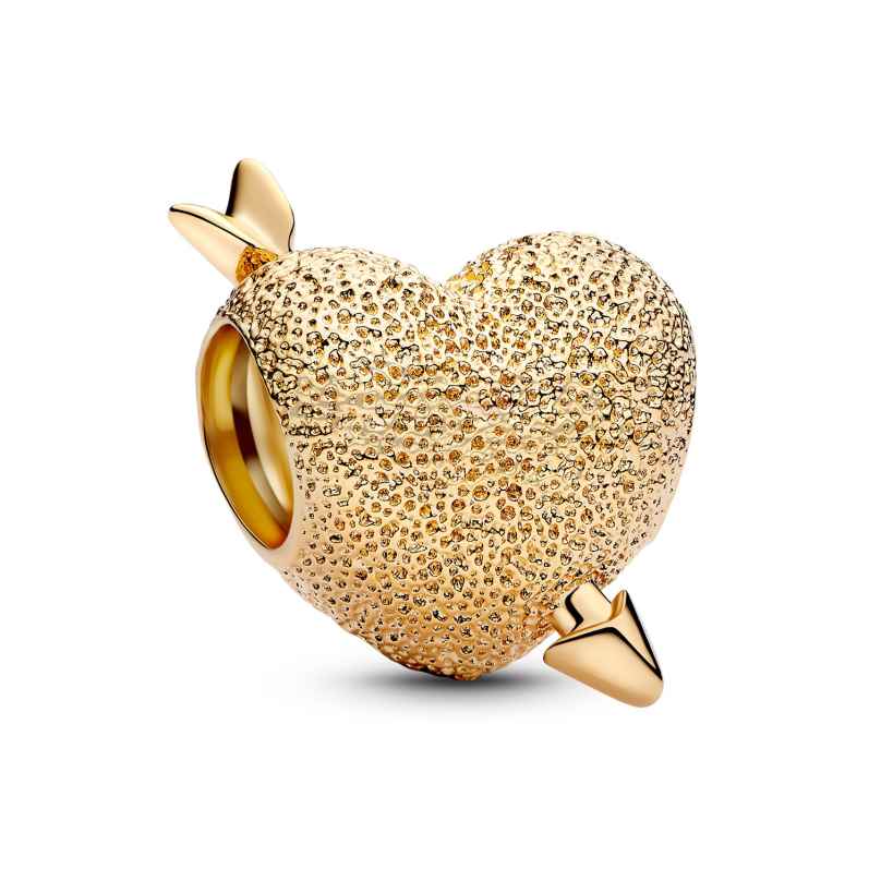 Pandora 763666C00 Charm Amor Herz Goldfarben 5700303165509