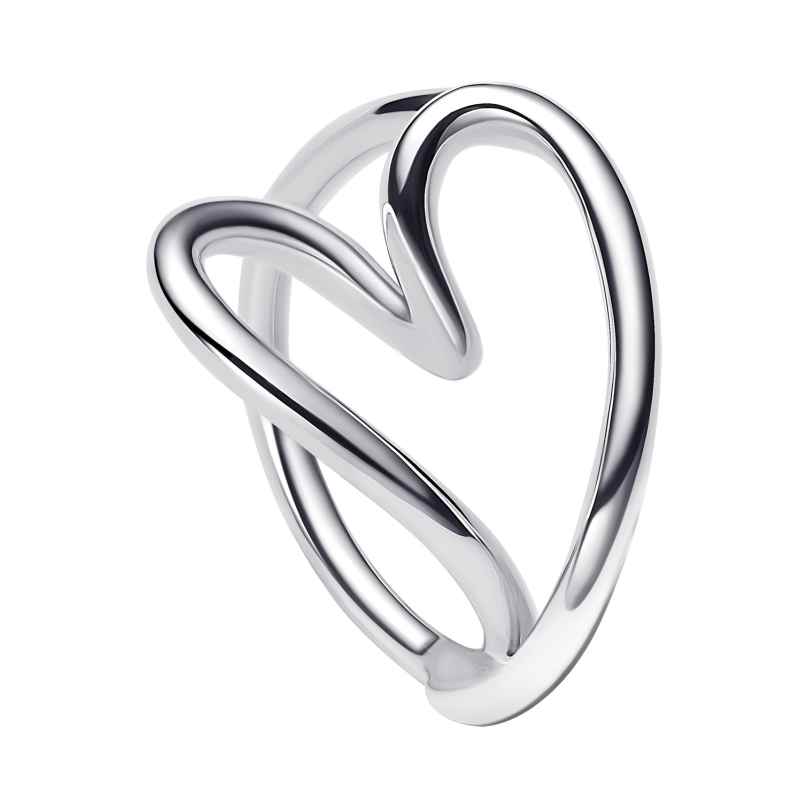 Pandora 193288C00 Damen-Ring Herz Silber